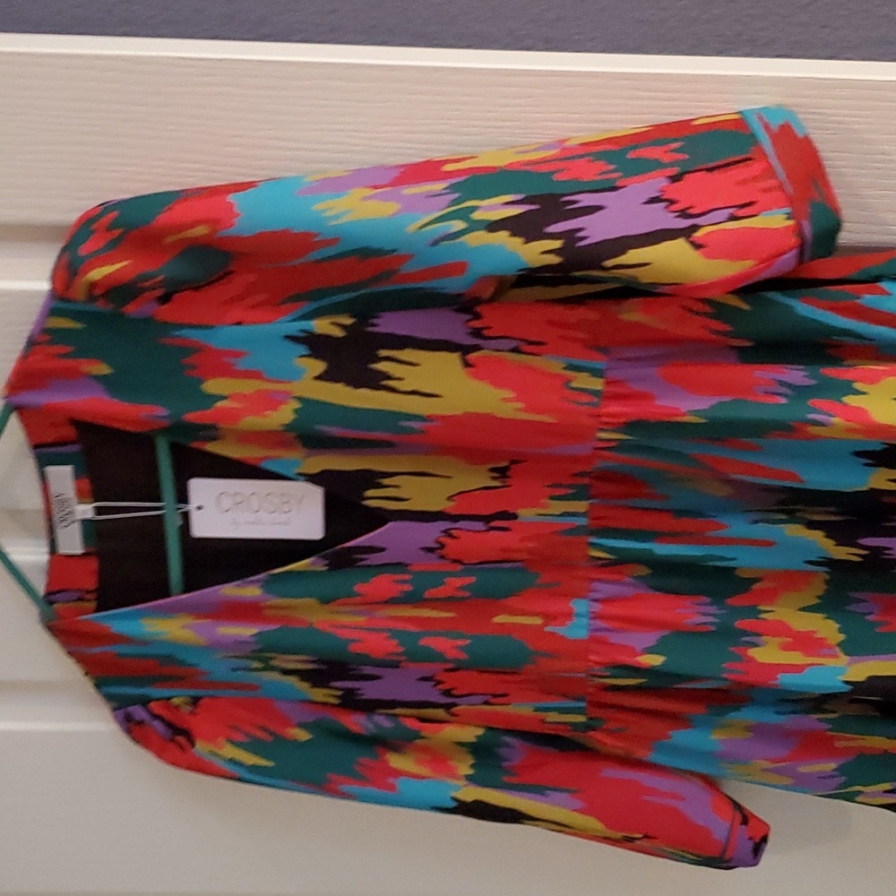 Xs Crosby by Mollie Burch gala dress, multi color